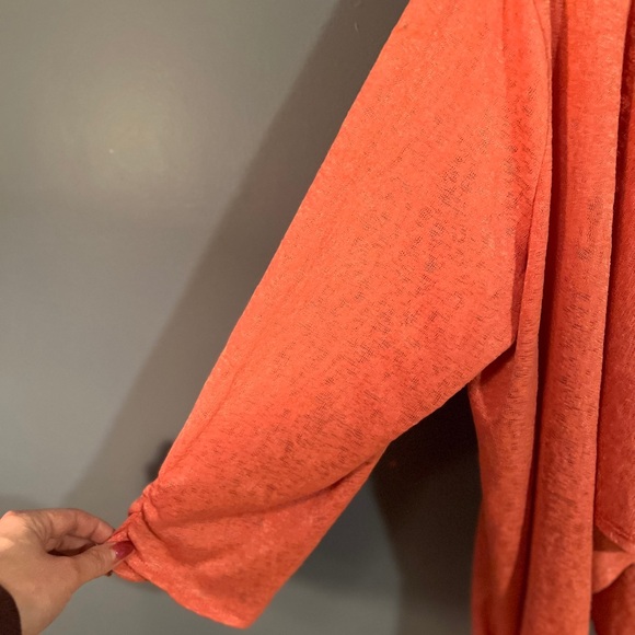 Additional Elle Coral Sweater / Cardigan 2X - Picture 5 of 6